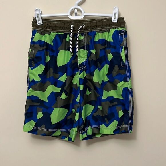 Gymboree youth boys Large (10/12) camouflage swim trunks. - Picture 1 of 6
